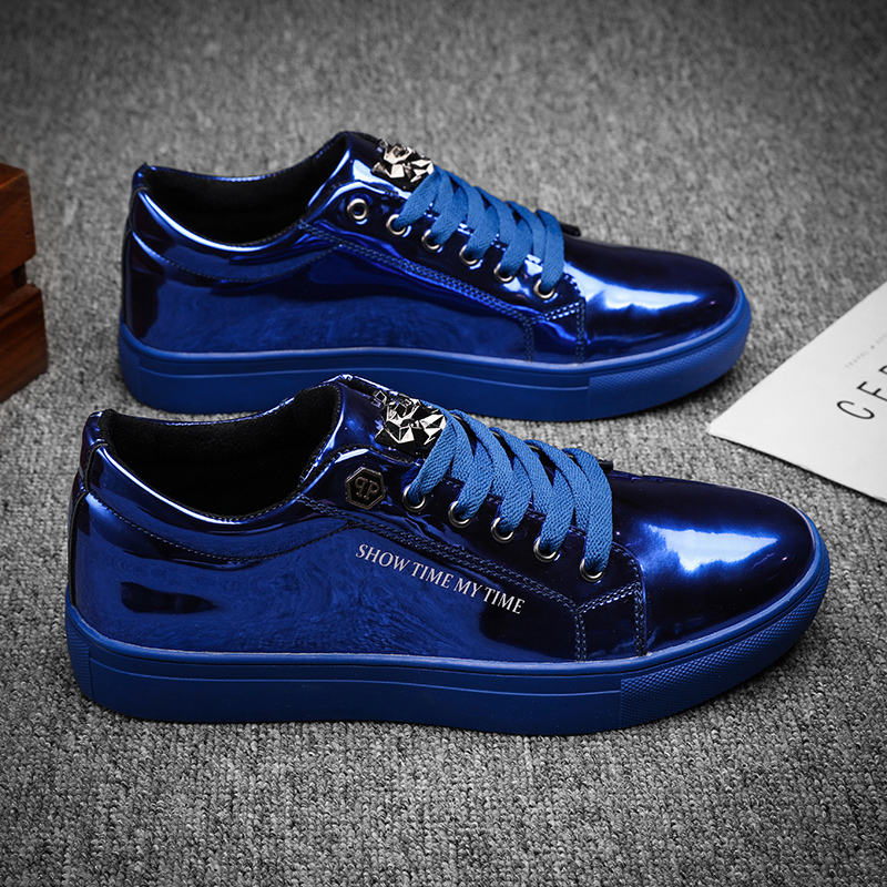 Luxury Men Lifestyle - Lüks Erkek Günlük Spor Ayakkabı Mavi