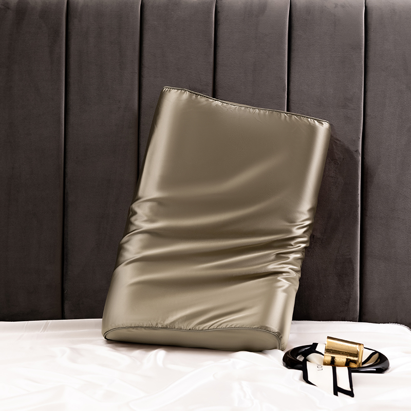 Silk Pillowcase Set - Saten ipek yastık kılıfı hafızalı köpük