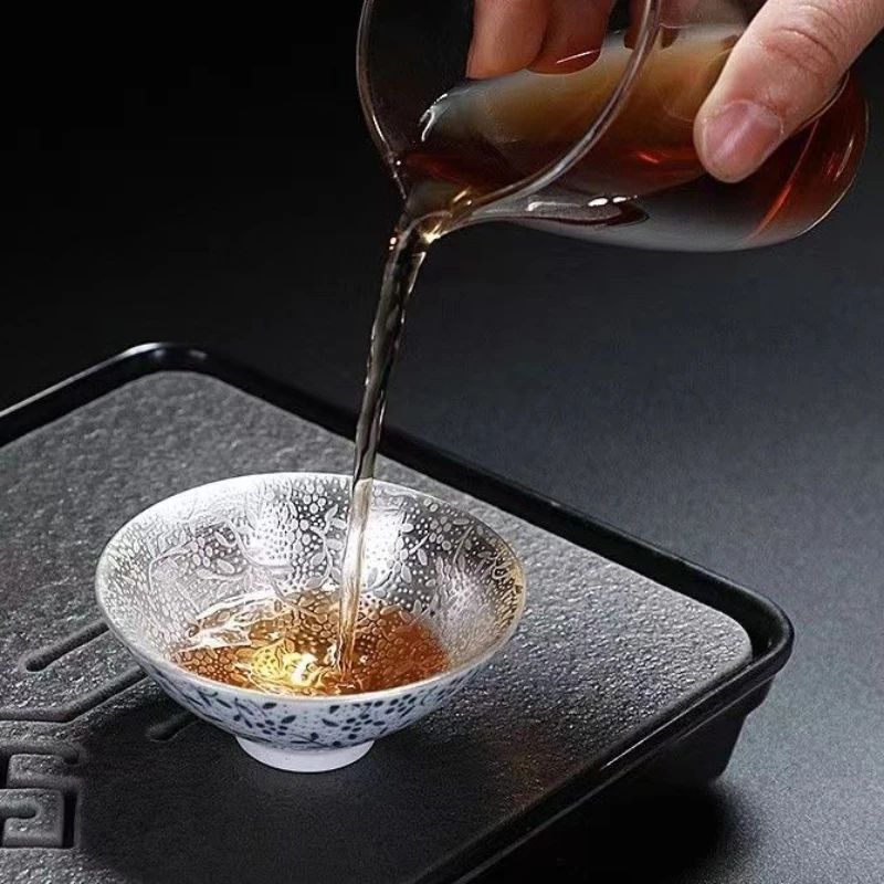 Handmade Ceramic Mug - Yaratıcı 999 Ayar Gümüş Usta Kupası