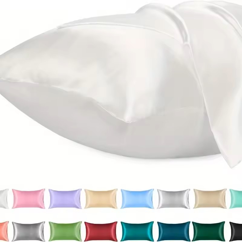 Silk Pillowcase Set - Saçlar için 1 Adet Saten Yastık