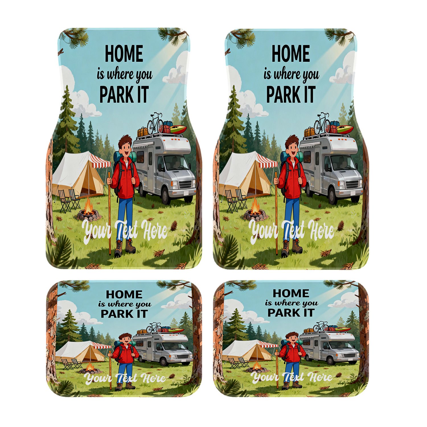 Luxury Lifestyle Picture - Ev, park ettiğiniz yerdir, kamp ve