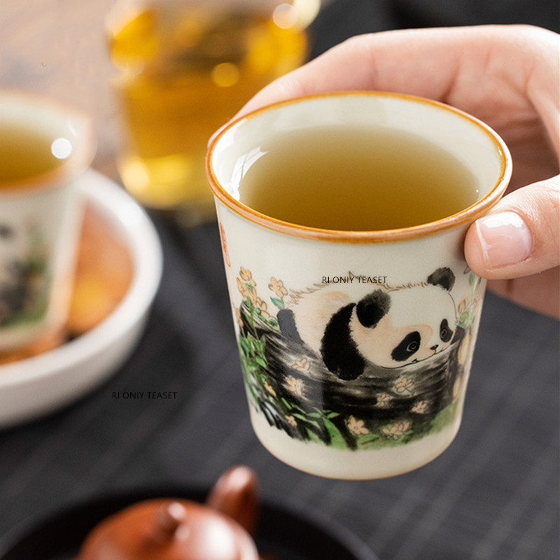 1 Adet Çin Geleneksel Ru Fırın - Handmade Ceramic Mug incelemesi ve fiyatı