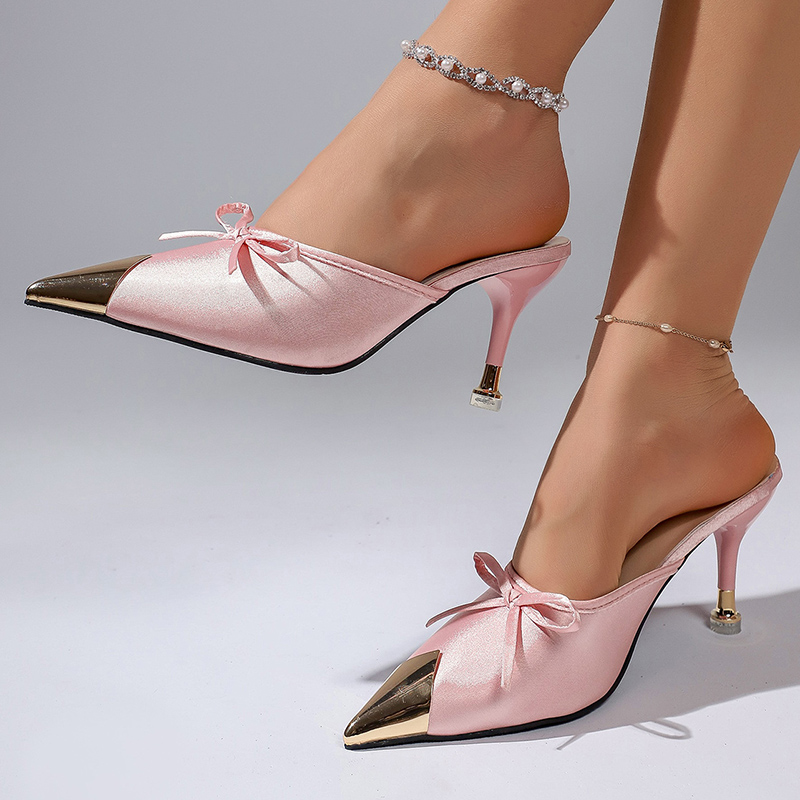 Papyon Dekorlu Pembe Yüksek To - Luxury Lifestyle Shoes incelemesi ve fiyatı