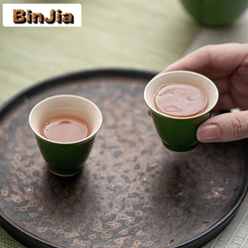 2 adet/takım Siyahımsı Yeşil E - Handmade Ceramic Mug incelemesi ve fiyatı