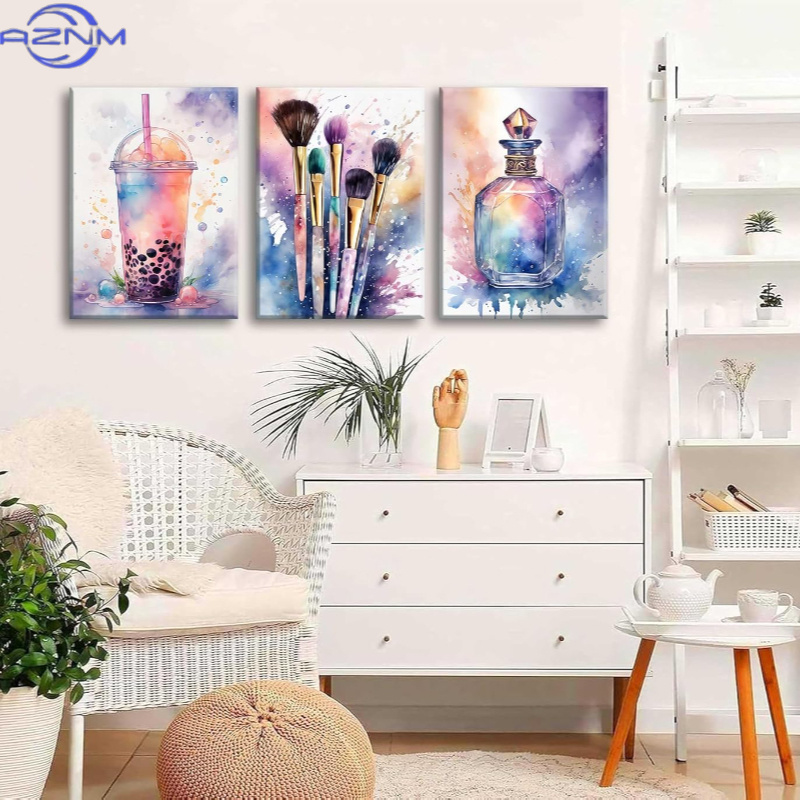 3 adet Lüks Suluboya Tatlı Ele - Luxury Lifestyle Picture incelemesi ve fiyatı