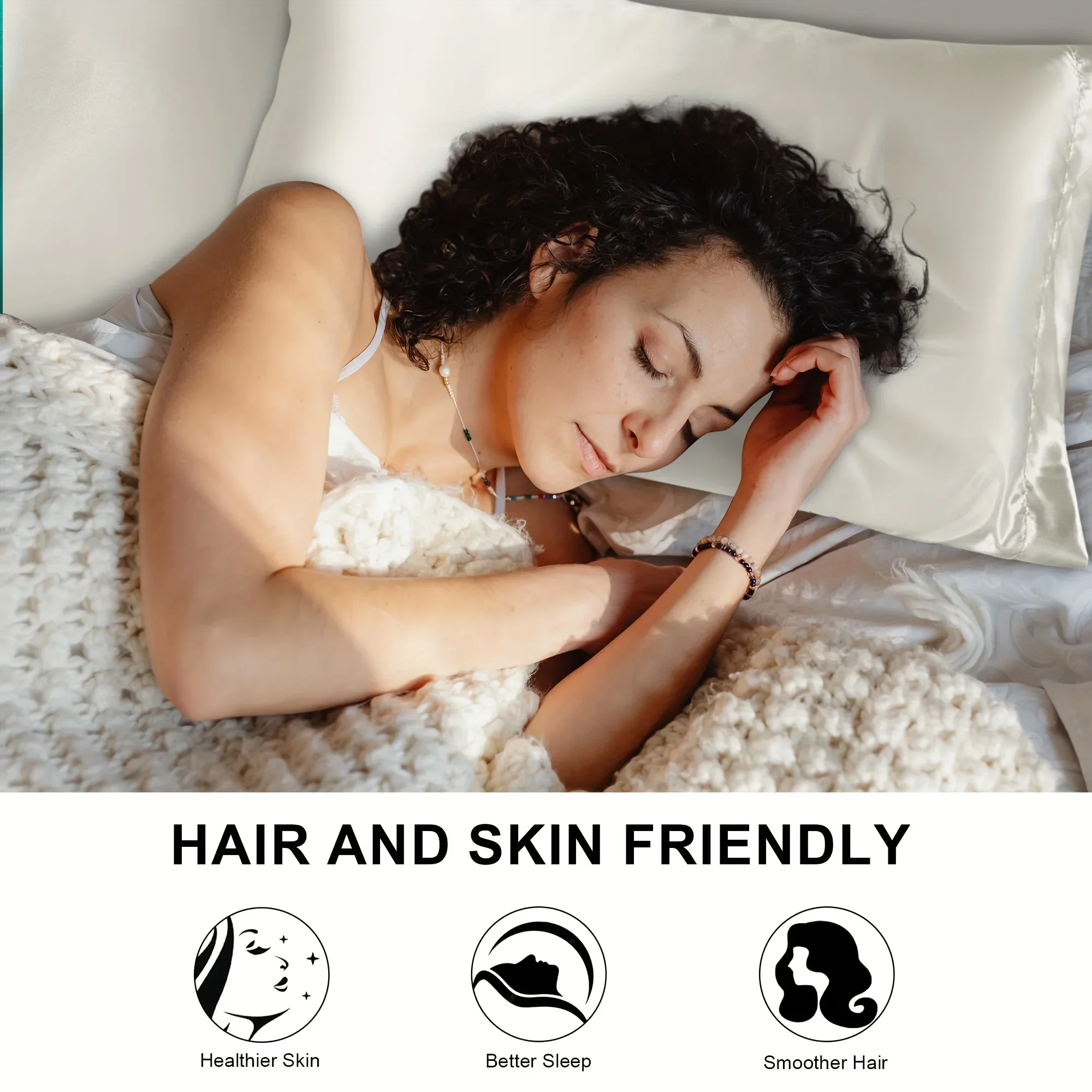 2 adet Lüks Saten Zarf Yastık  - Silk Pillowcase Set incelemesi ve fiyatı