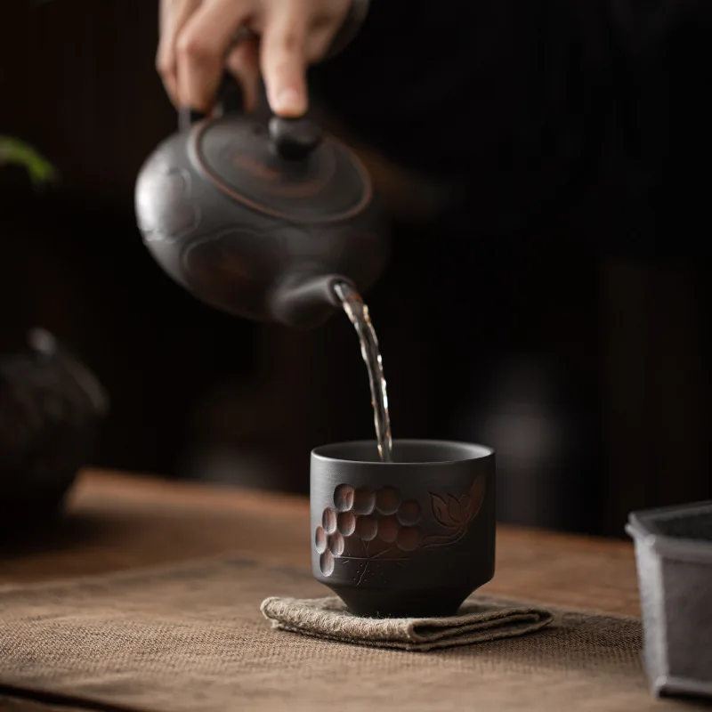 Yunnan Jianshui Mor Seramik Ça - Handmade Ceramic Mug incelemesi ve fiyatı