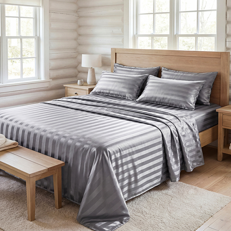 Kırışmaz Çizgili Saten Çarşaf  - Silk Pillowcase Set incelemesi ve fiyatı