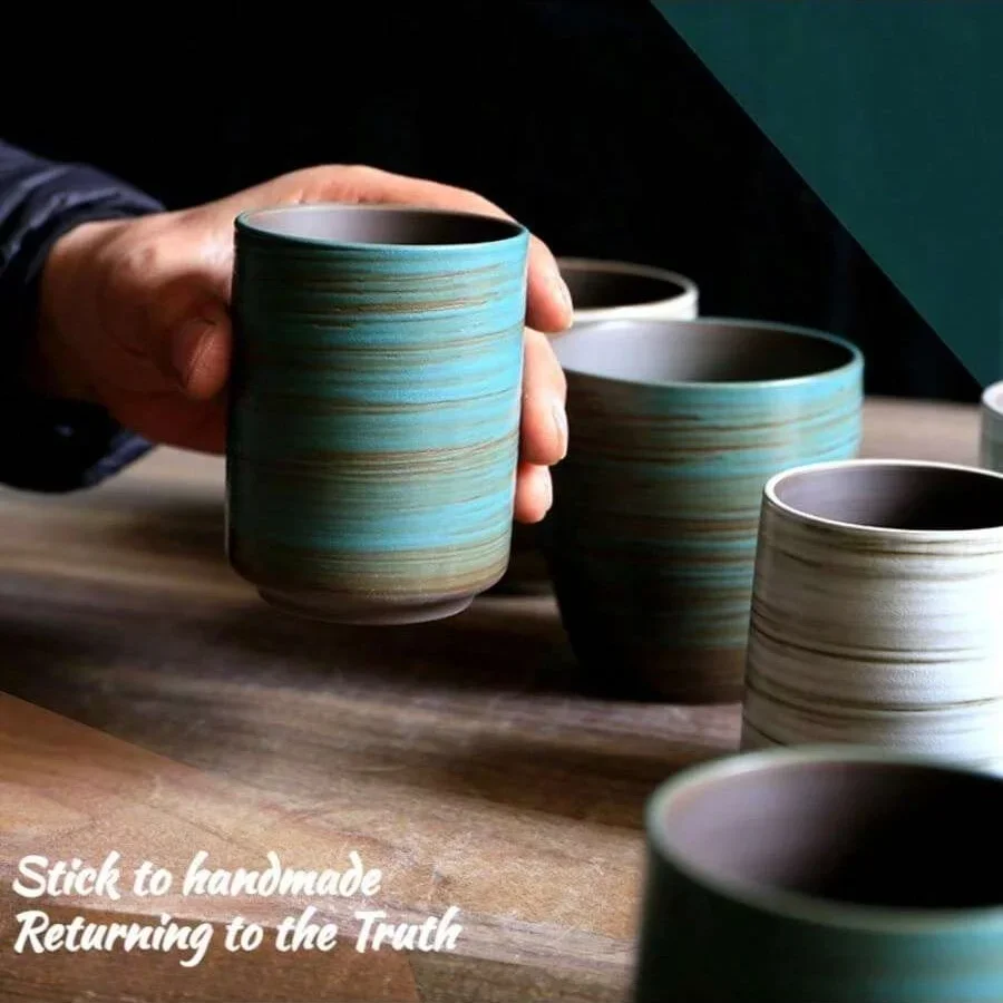El-Boyalı Crackle Sır Stonewar - Handmade Ceramic Mug incelemesi ve fiyatı